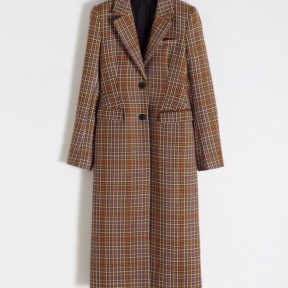 & Other Stories Jackets & Blazers - & Other Stories Wool Blend Multicolored Coat